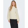 ONLY ONLKATIA LS DETAIL HIGHNECK NOOS KNT ECRU