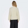 ONLY ONLKATIA LS DETAIL HIGHNECK NOOS KNT ECRU