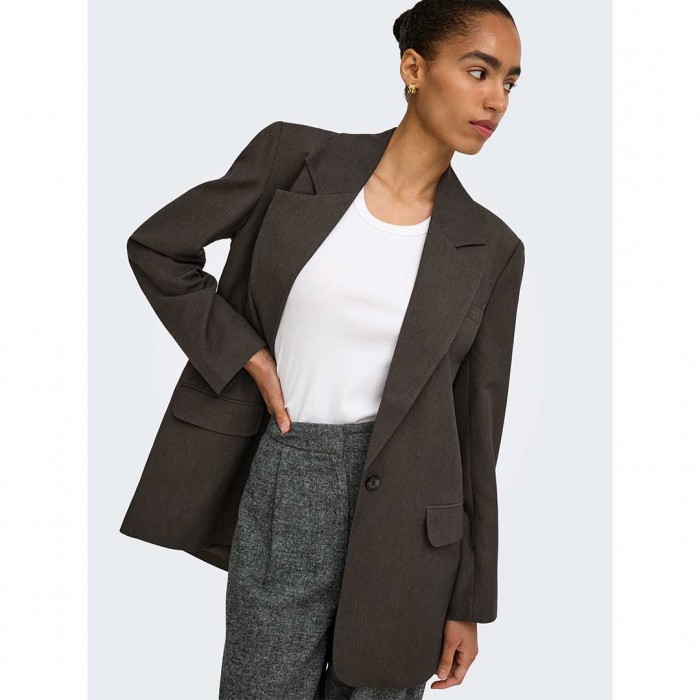 ONLY ONLHATTIE-LANA OVERS MEL BLAZER TLR NOOS DARK GRAY