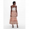 ONLY LOOSE FIT MAXI ROK BURNT CORAL