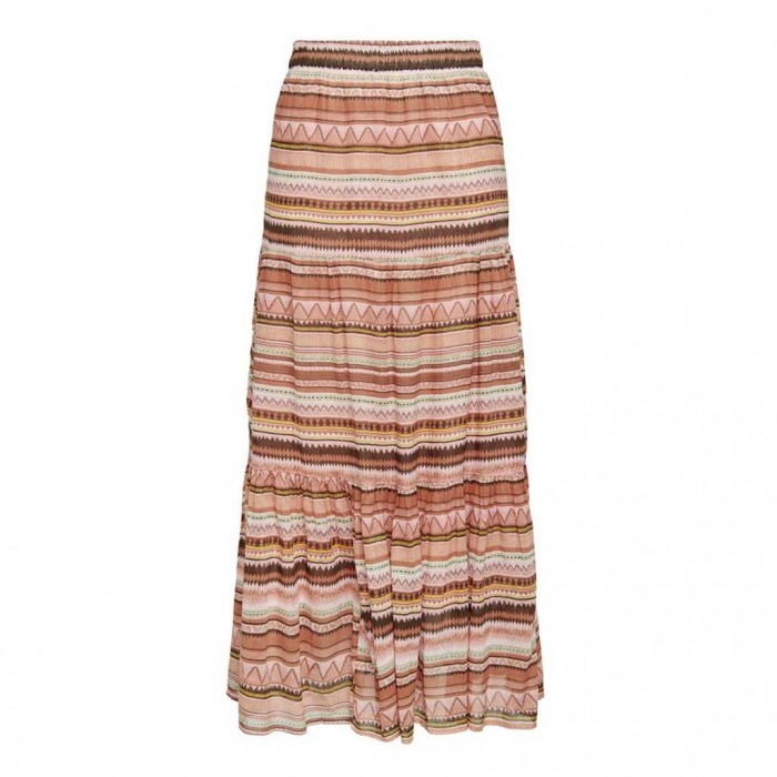 ONLY LOOSE FIT MAXI ROK BURNT CORAL