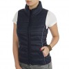 Only Women's Vest onlCLAIRE QUILTED WAISTCOAT blue