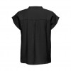 ONLY V-NECK TOP BLACK