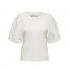 ONLY PUFF SLEEVE TOP ΛΕΥΚΟ