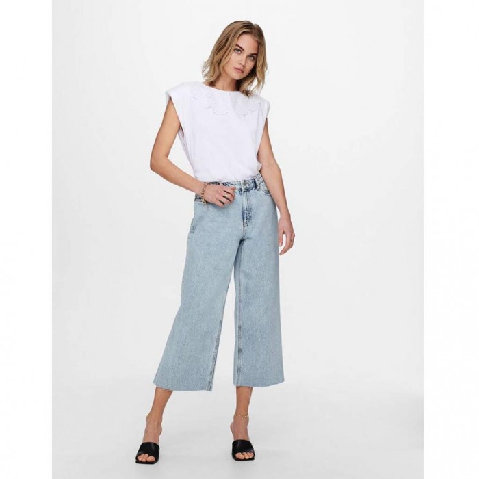 ONLY ONLSONNY HW LIFE CROPPED CROPPED JEANS ΜΠΛΕ