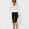 STRIPED KNITTED PULLOVER ONLY γυναικειο ριγε πουλοβερ