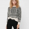 DETAILED KNITTED PULLOVER ONLY γυναικειο