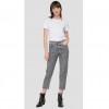 REPLAY MOM FIT ROSE LABEL TYNA JEANS GREY