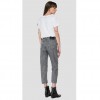 REPLAY MOM FIT ROSE LABEL TYNA JEANS GREY