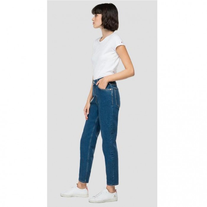 REPLAY HIGH WAIST TAPERED FIT KILEY JEANS