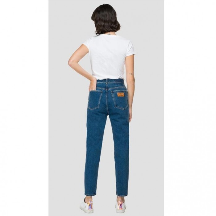 REPLAY HIGH WAIST TAPERED FIT KILEY JEANS