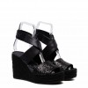 REPLAY WOMENS JESS PARTY BLACK