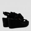 REPLAY WOMEN'S SUSAN MICRO WEDGES BLACK