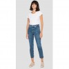 REPLAY 573 CLOUDS CROP HIGH WAIST FIT MAIJKE JEANS