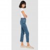 REPLAY 573 CLOUDS CROP HIGH WAIST FIT MAIJKE JEANS