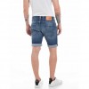 REPLAY MENS JEAN SHORTS BLUE