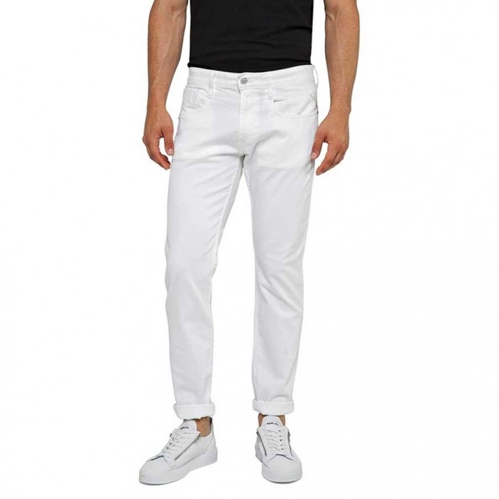 REPLAY WHITE ANBASS JEANS