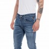 REPLAY MENS JEAN ANBASS LIGHT BLUE