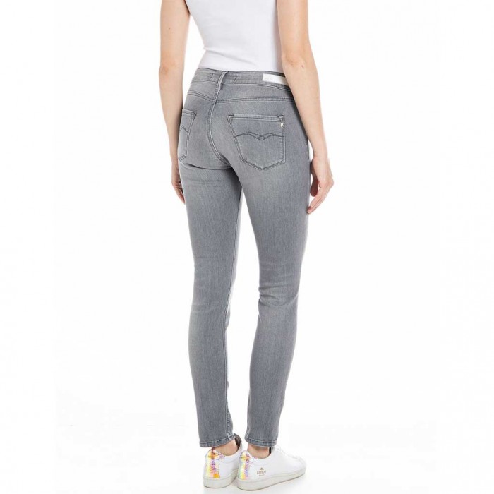 REPLAY SKINNY FIT NEW LUZ JEANS GREY