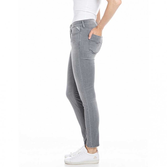 REPLAY SKINNY FIT NEW LUZ JEANS GREY