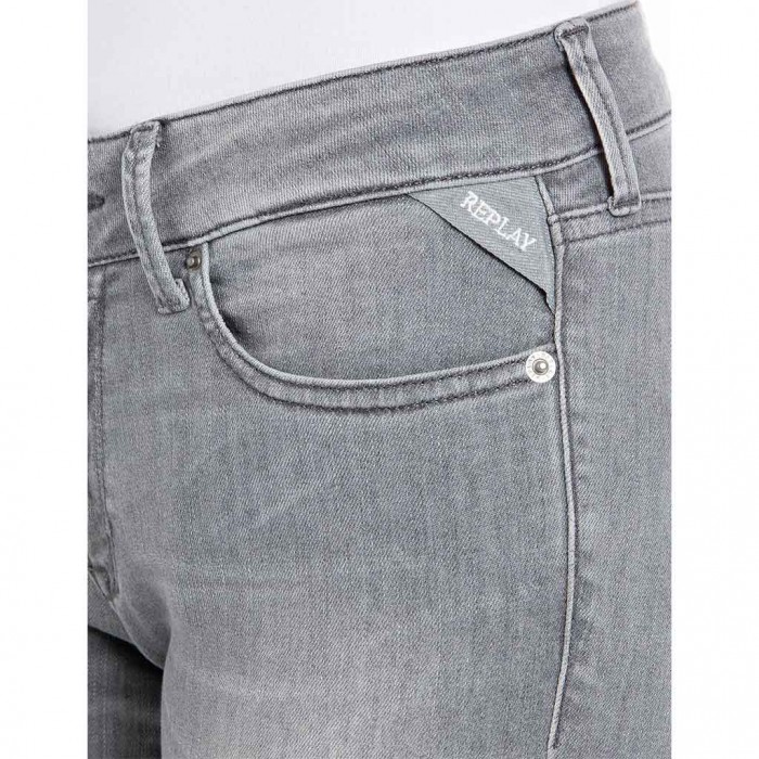 REPLAY SKINNY FIT NEW LUZ JEANS GREY