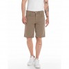 REPLAY STRAIGHT FIT GROVER BERMUDA SHORTS BEIGE