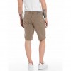 REPLAY STRAIGHT FIT GROVER BERMUDA SHORTS BEIGE