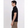 REPLAY SOLID-COLOURED JERSEY POLO SHIRT BLACK