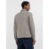 REPLAY FULL ZIPPER SHIRT IN TWILL GREY