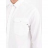 REPLAY REGULAR FIT SHIRT IN WHITE DENIM WHITE