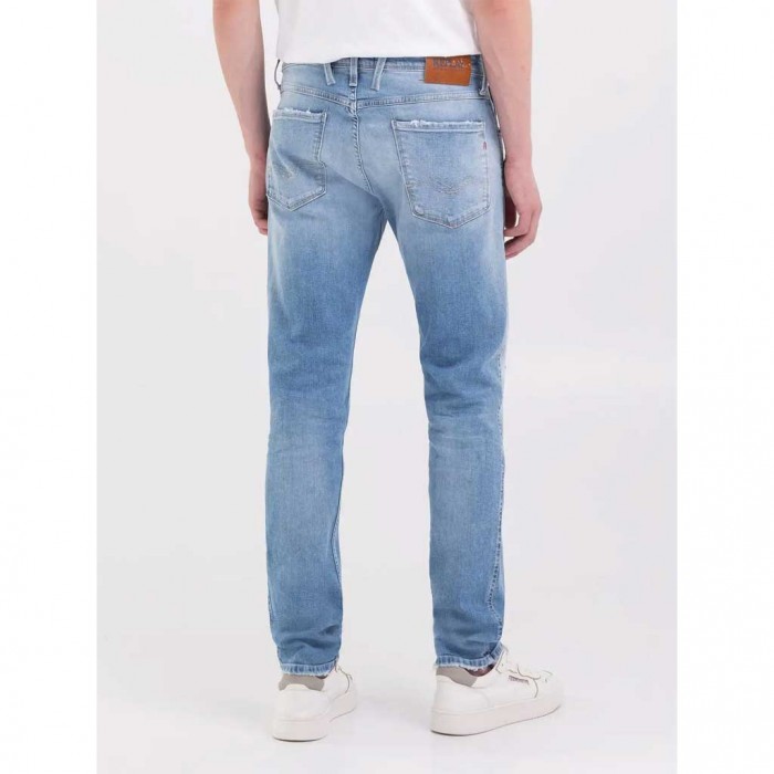 REPLAY SLIM FIT ANBASS JEANS BIO LIGHT BLUE