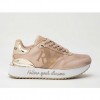 REPLAY WOMAN SNEAKER BEIGE /GOLD