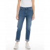 REPLAY MARTY 11 OZ STRETCH SLIM FIT JEANS WOMEN BLUE