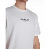 REPLAY MAN T SHIRT LOGO PRINT WHITE