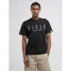 REPLAY T-SHIRT WITH ALOHA STATE PRINT BLACK