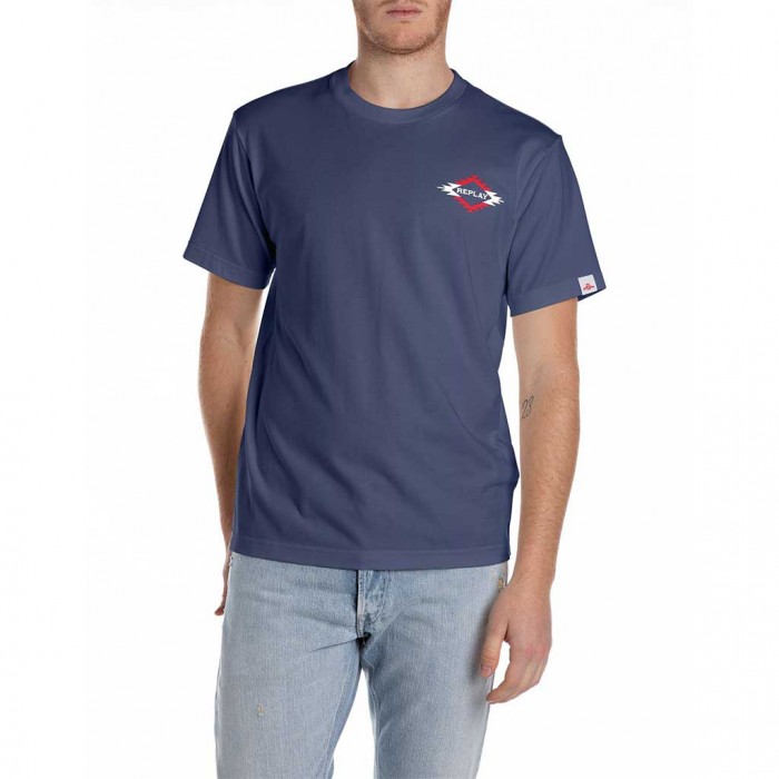 REPLAY MAN T SHIRT BLUE