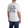 REPLAY T SHIRT MAN BACK PRINT LOGO WHITE