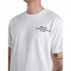 REPLAY T SHIRT MAN BACK PRINT LOGO WHITE