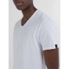 REPLAY COTTON V-NECK T-SHIRT WHITE