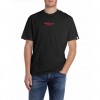 REPLAY MAN T SHIRT BACK PRINT BLACK 3