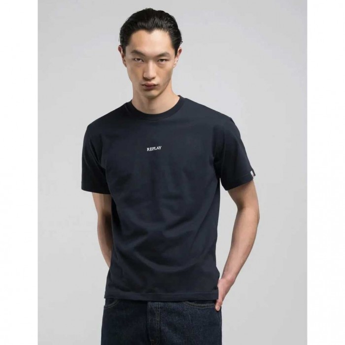 REPLAY MAN T SHIRT DARK BLUE