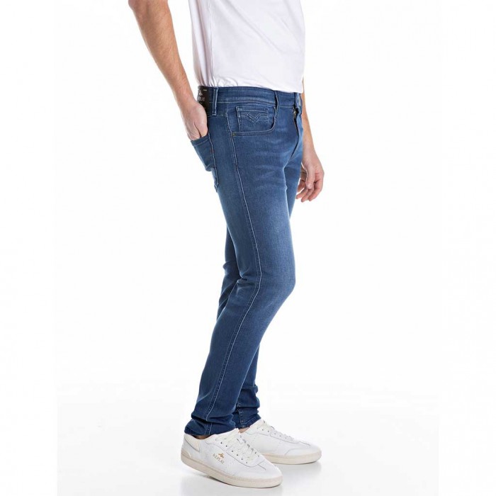 REPLAY MAN JEAN ANBASS SLIM FIT BLUE