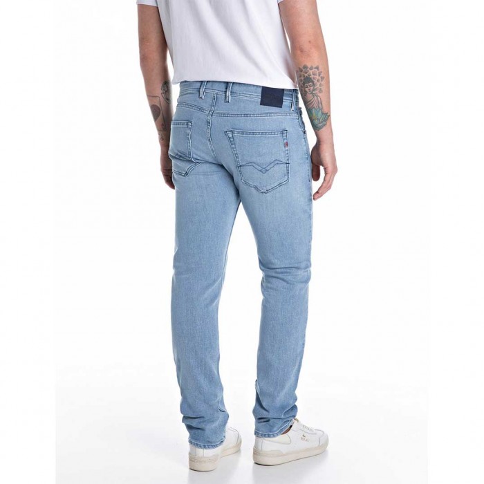 REPLAY GROVER STRAIGHT-FIT JEANS LIGHT BLUE