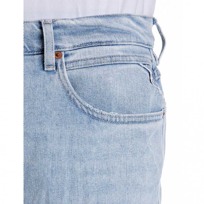 REPLAY SANDOT TAPERED-FIT JEANS LIGHT BLUE