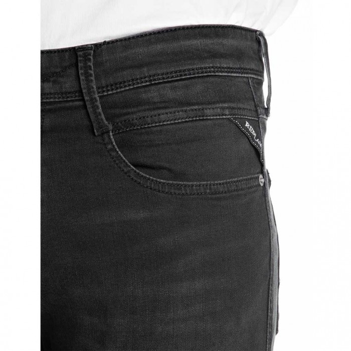 REPLAY MAN SLIM FIT ANBASS BLACK