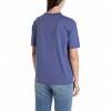 REPLAY WOMAN T SHIRT BLUE