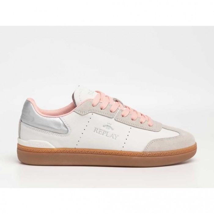 REPLAY PYPER W SUEDE SNEAKERS WHITE