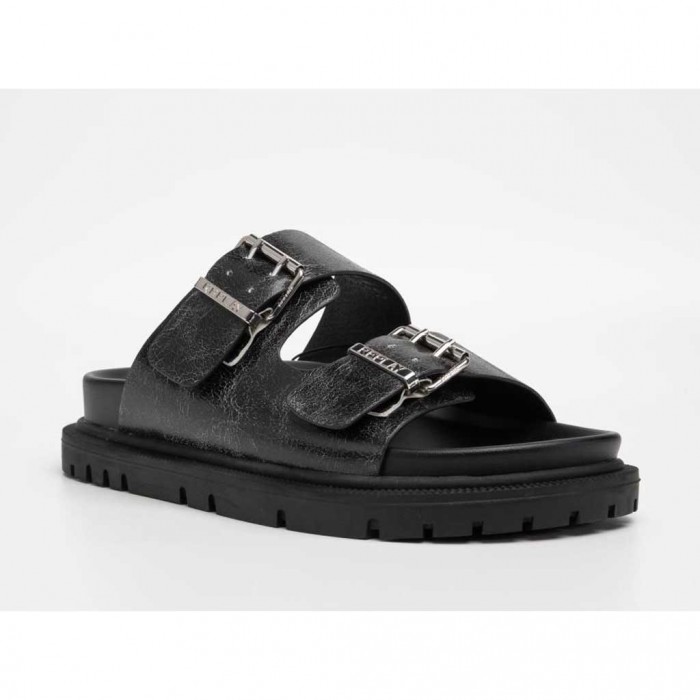 REPLAY WOMAN SANDALS BLACK 1