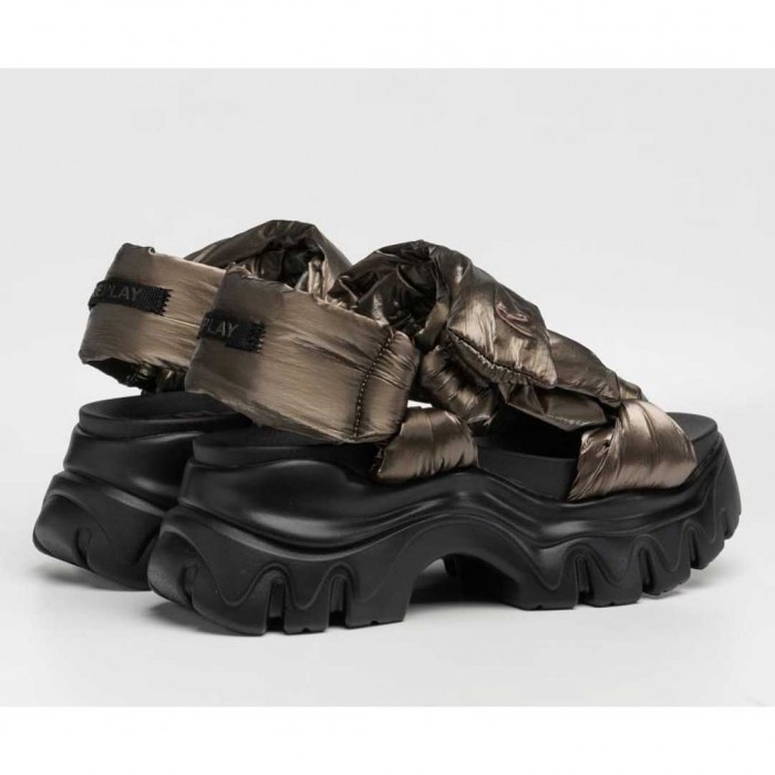 REPLAY WOMAN SHOES DARK GREEN