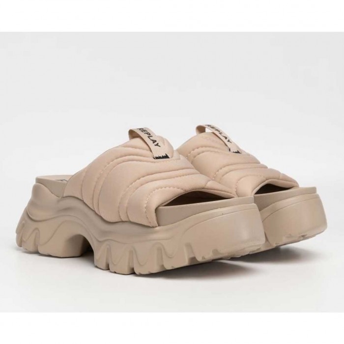 REPLAY WOMAN SABO SHOES BEIGE